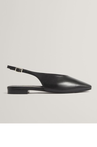 Leather Chisel Toe Sandals