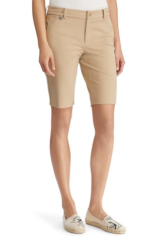 Bi-stretch twill short
