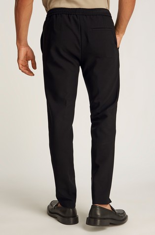 CALVIN KLEIN Hlače iz ripstop tkanine Črna - Black 2