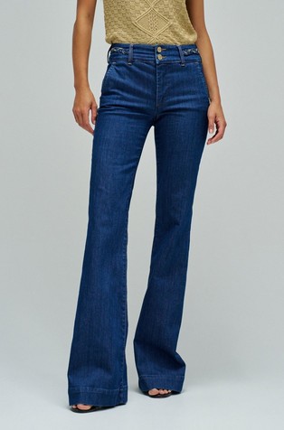 Secret Chino Push In flare jeans