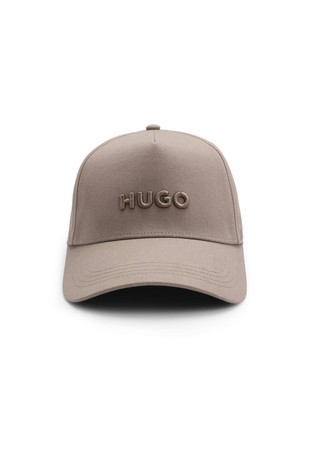 Cotton-twill cap with embroidered logo
