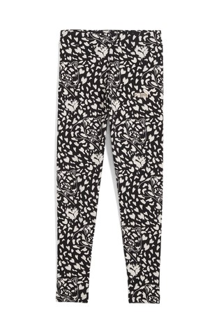 Flaming Love Patterned Leggings