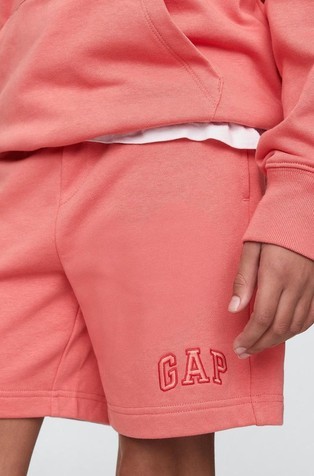 GAP Gap logo kratke hlače za dečke Rdeča - Watermelon Ice 4