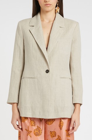 Linen blazer