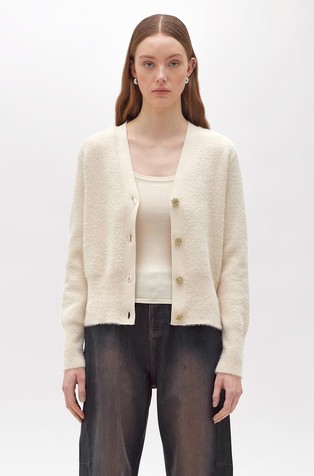 Regular fit pletena jopa