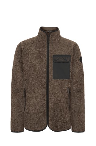 Peter Full-Zip Teddy Jumper