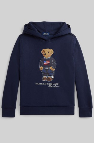 Polo Bear Fleece Hoodie