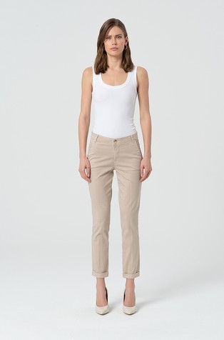 Chino pant regular fit made stretch cotton