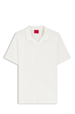 Slim fit polo majica iz merceriziranega bombaža