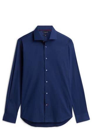 New York Label TH Flex Slim Twill Shirt