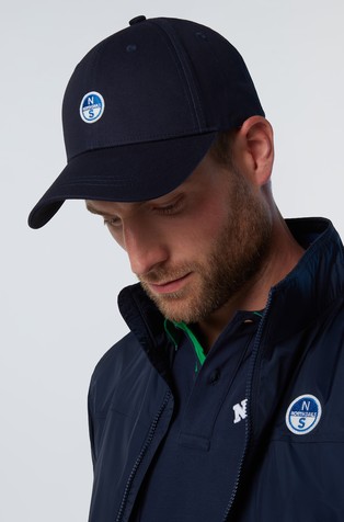 NORTH SAILS Baseball cap with logo patch Dark Blue 3