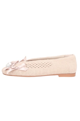 Chantilly prepletene balerinke s pentljami