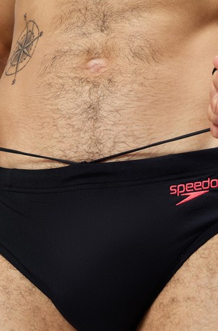 SPEEDO HyperBoom Splice klasične kopalke Črna - Black / Coral 4
