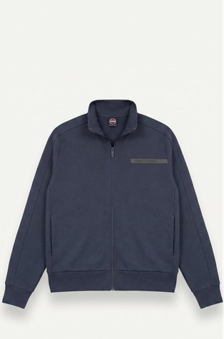 High-neck sweatshirt in cotton-blend
