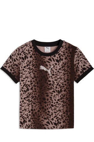 Essentials Graphics majica z leopardjim vzorcem