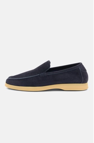 Aria Suede Leather Loafers