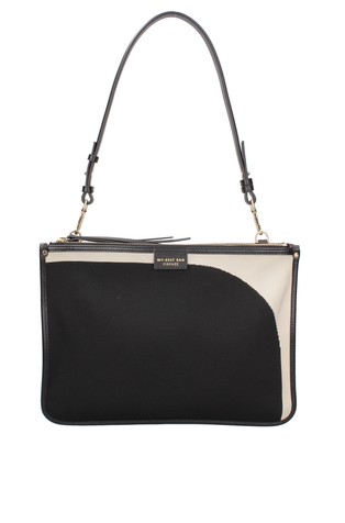 MY-BEST BAG FIRENZE Atena Garden shoulder bag Ebony 1
