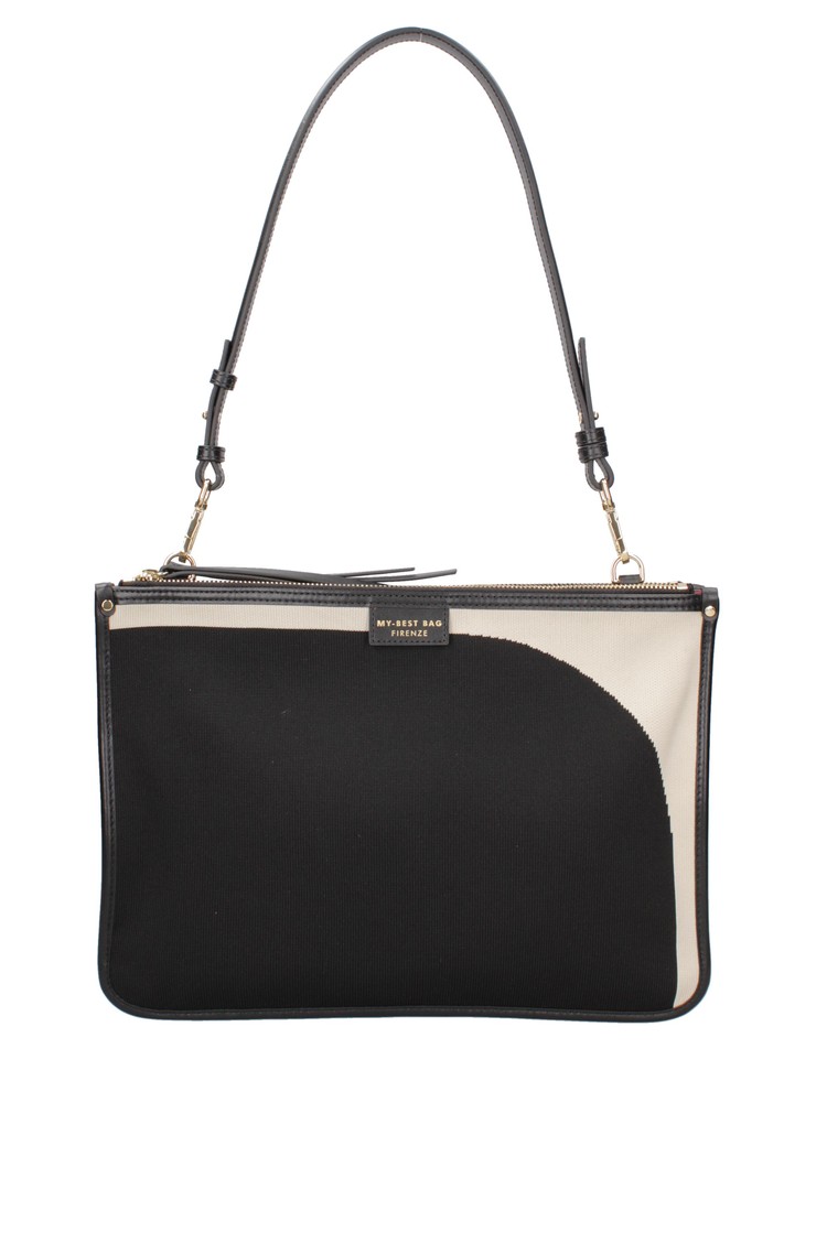 MY-BEST BAG FIRENZE Atena Garden shoulder bag Ebony 