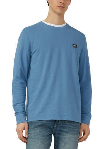 Structured long sleeve top