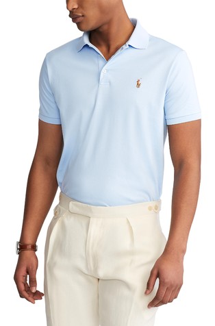 Custom slim fit bombažna polo majica