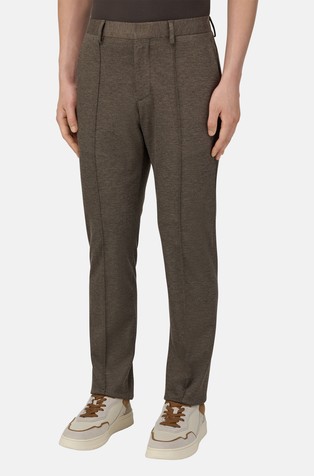 Jersey hlače iz viskozne mešanice