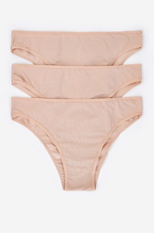 Paket 3 spodnjih hlačk iz mikrofibre