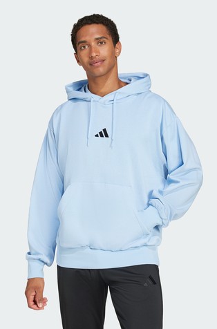 Essentials Feelcozy pulover s kapuco in flisirano notranjostjo