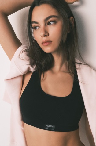 HI&BYE brezšiven top