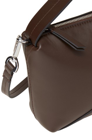 MARC O'POLO Small shoulder bag in faux leather Dark Brown 5