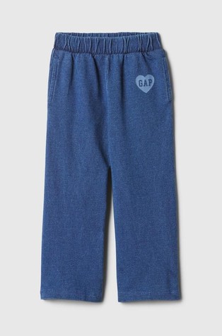 Gap logo Wide leg spodnji del trenirke za malčice