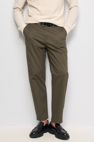 Straight-leg chinos