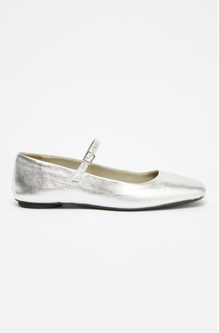 Nappa leather ballet flats