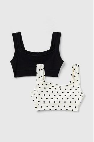 Two bras in organic cotton