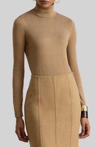 Turtleneck Sweater in Modal-blend
