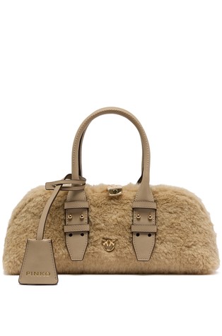 Escape Bag Horizontal majhna torbica iz kosmatene tkanine