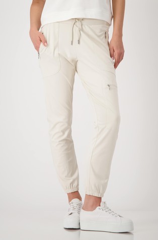 Drawstring waist trousers