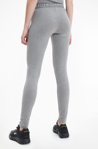 TOMMY HILFIGER Pajkice z logo pasom Siva - Light Gray 2