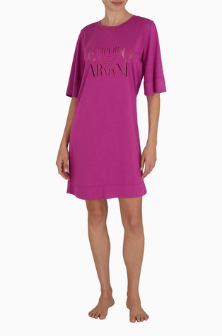 Viscose-blend beachwear dress