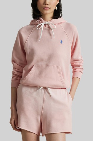 Shrunken fit Fleece Hoodie
