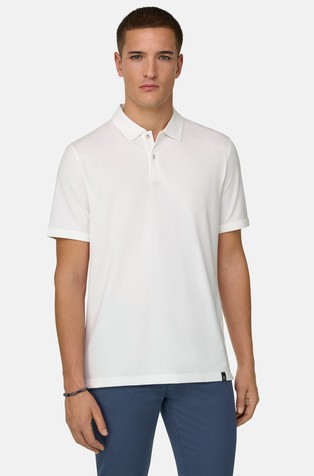 Polo majica iz visoko zmogljivega S.Cafè® pikéja