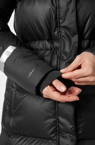 HELLY HANSEN Essence Long Down Coat Black 4