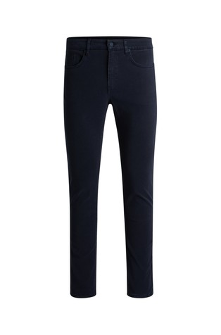 Slim-fit jeans in soft stretch lyocell blend denim