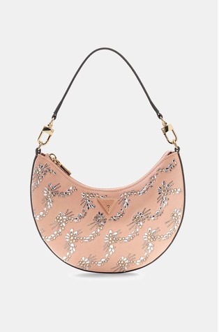 Tasmin Mini Rhinestoned Shoulder Bag