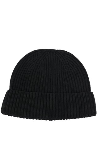 Pletena bombažna kapa z rebrasto teksturo