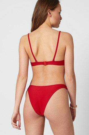 ETAM Vahine push-up zgornji del kopalk Rdeča - Red 3