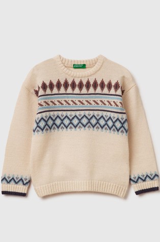 Jacquard sweater