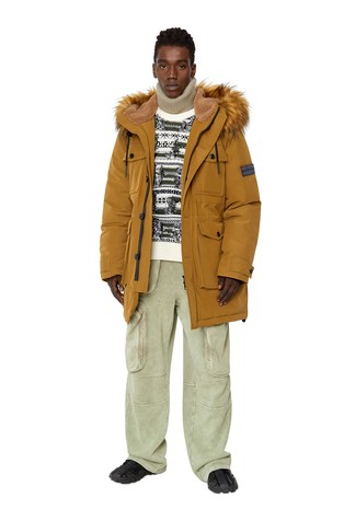 DIESEL Padded parka with hood | Emporium