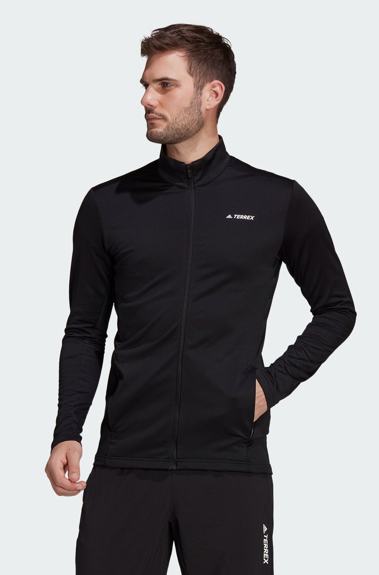 ADIDAS Terrex Multi Primegreen jopa podložena s flisom Črna - Black 