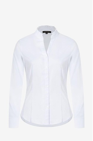 Cotton blend blouse