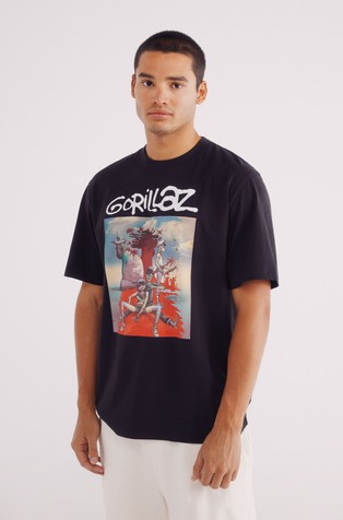 Gorillaz Plastic Beach majica s kratkimi rokavi